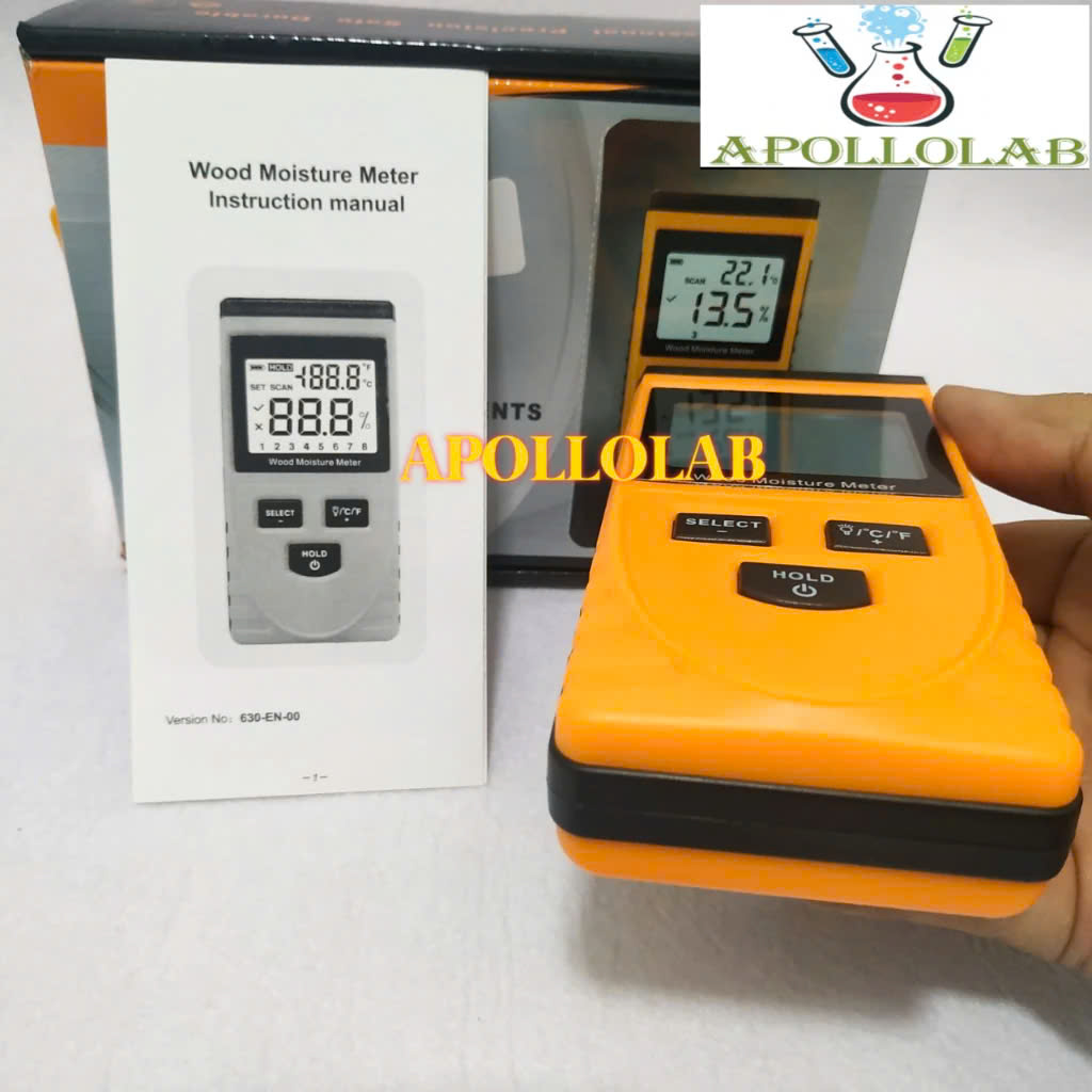 [HCM]MÁY ĐO ĐỘ ẨM GỖ BẰNG CẢM BIẾN GM630