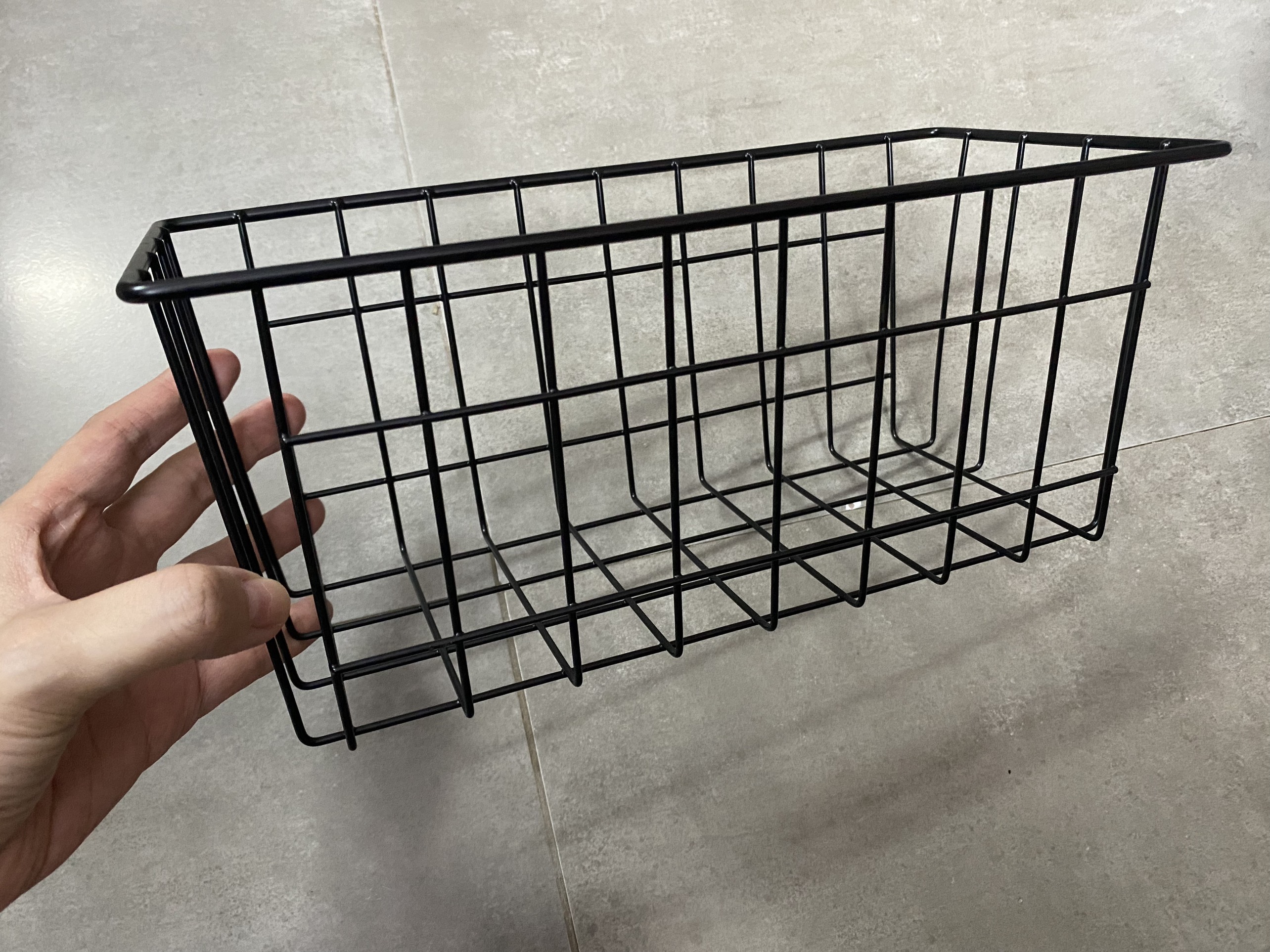 Rổ Treo Tường Đựng Vật Dụng Tiện Lợi, Không Cần Khoan Đục, Kiểu Dáng Hiện Đại
