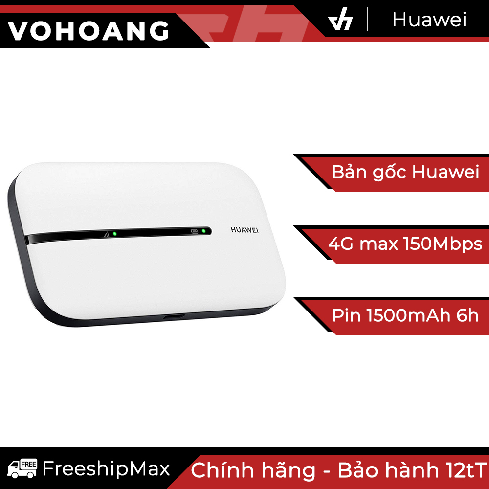 [HCM]Bộ phát wifi từ sim 4G Huawei E5576 - 150Mbps pin 1500mAh LTE 16 users
