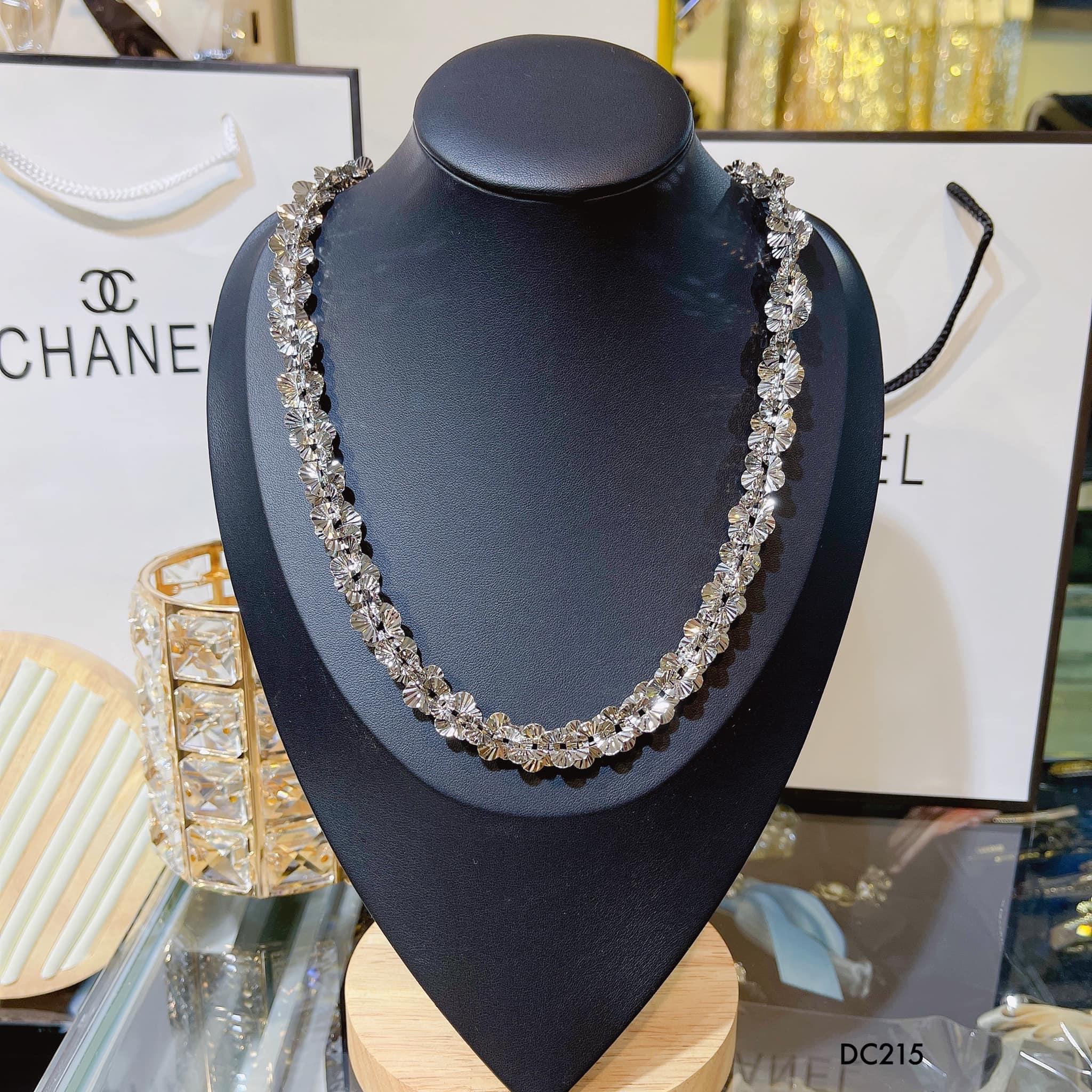 [SALE TẾT] Dây Chuyền Xoắn Nữ 2 Cỡ Lớn Nhỏ Không Mặt Đeo Lên Dễ Thương Dễ Phối Các Kiểu Mặt - QJ - HD111208 - Dùng Làm Quà Tặng Ý Nghĩa