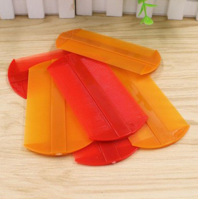 Combo 10 lược bí bằng nhựa bằng gỗ, lược dầy, lược dày chải đầu, lược chải chấy, lược chải chí