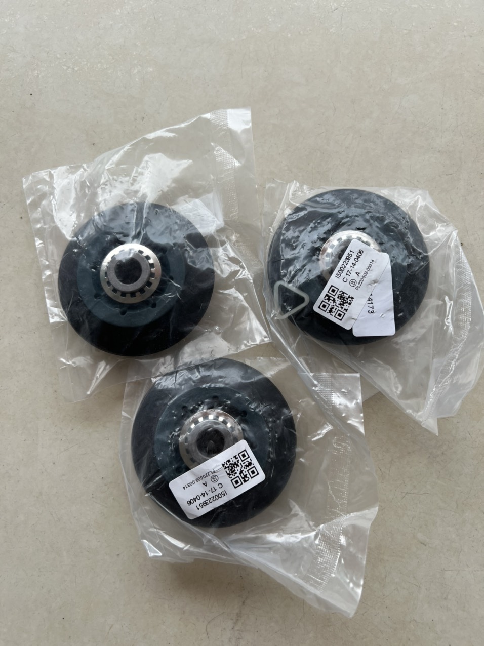Combo 2 Bánh tỳ đỡ lồng máy sấy Whirlpool dùng chung