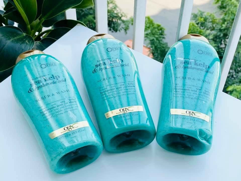 [HCM]SỮA TẮM OGX TẨY TẾ BÀO CHẾT 577ML