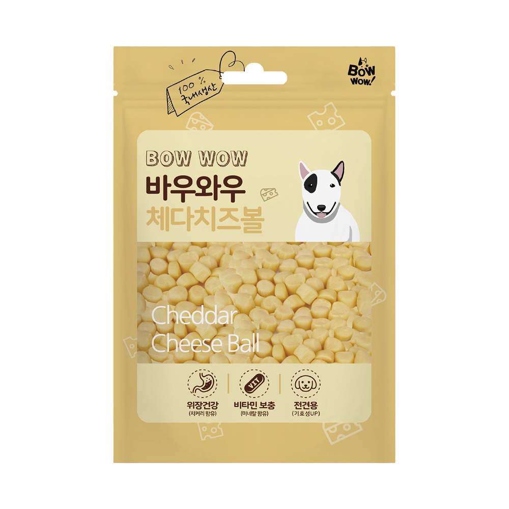[Hoàn Tiền 10%] Phô mai viên cho chó Bowwow