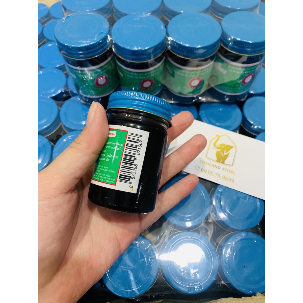 [COMBO 12 LỌ] Dầu Cù Là Đen Thái Lan 60gr
