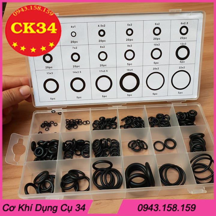Bộ 225 gioăng cao su chất lượng cao