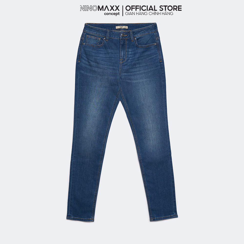 [Nhập NOVFALAZSOCIAL01 giảm 100K đơn 400K] N&M Quần jean Basic nữ co giãn tốt 2203062