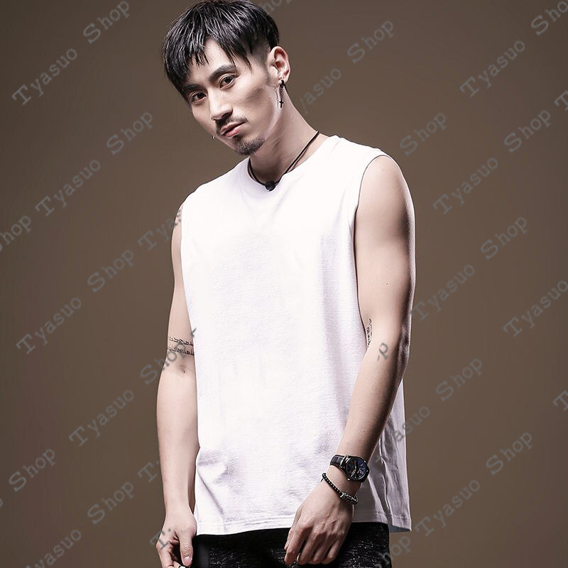 Áo ba lỗ nam Tyasuo thun 2 chiều mát
