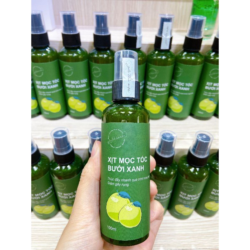 Xịt tinh dầu Bưởi Xanh kích thích mọc tóc ngăn rụng tóc