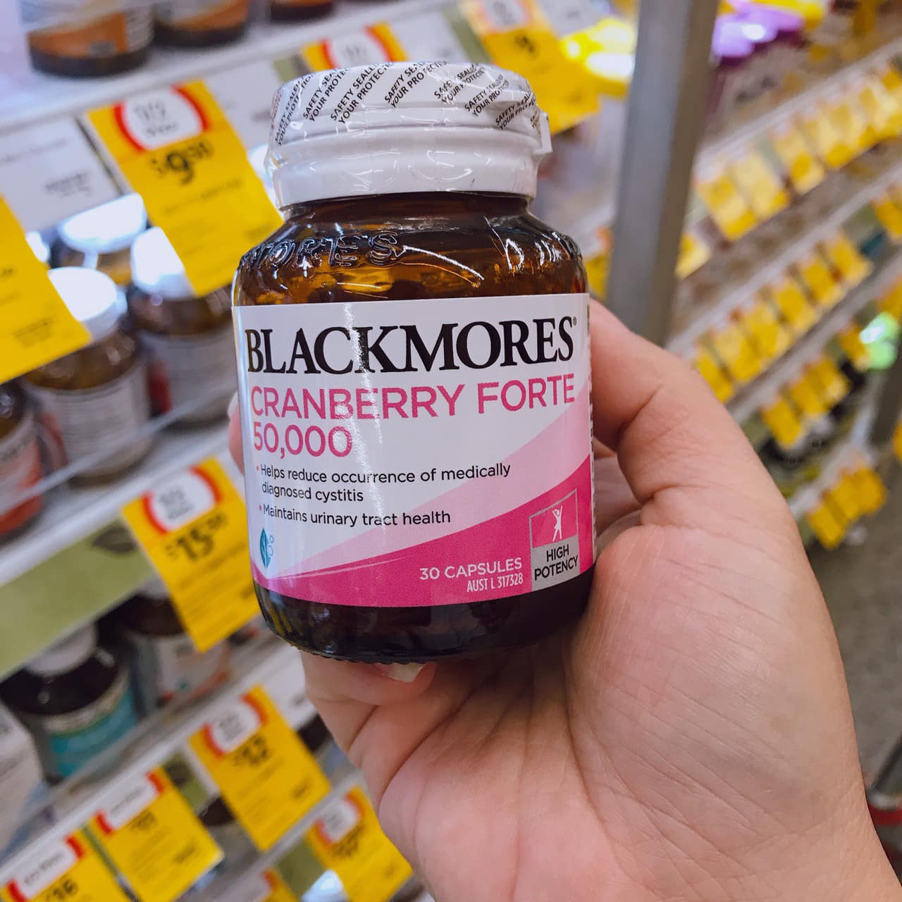 Blackmores Cranberry 50,000 (hàm lượng cao)