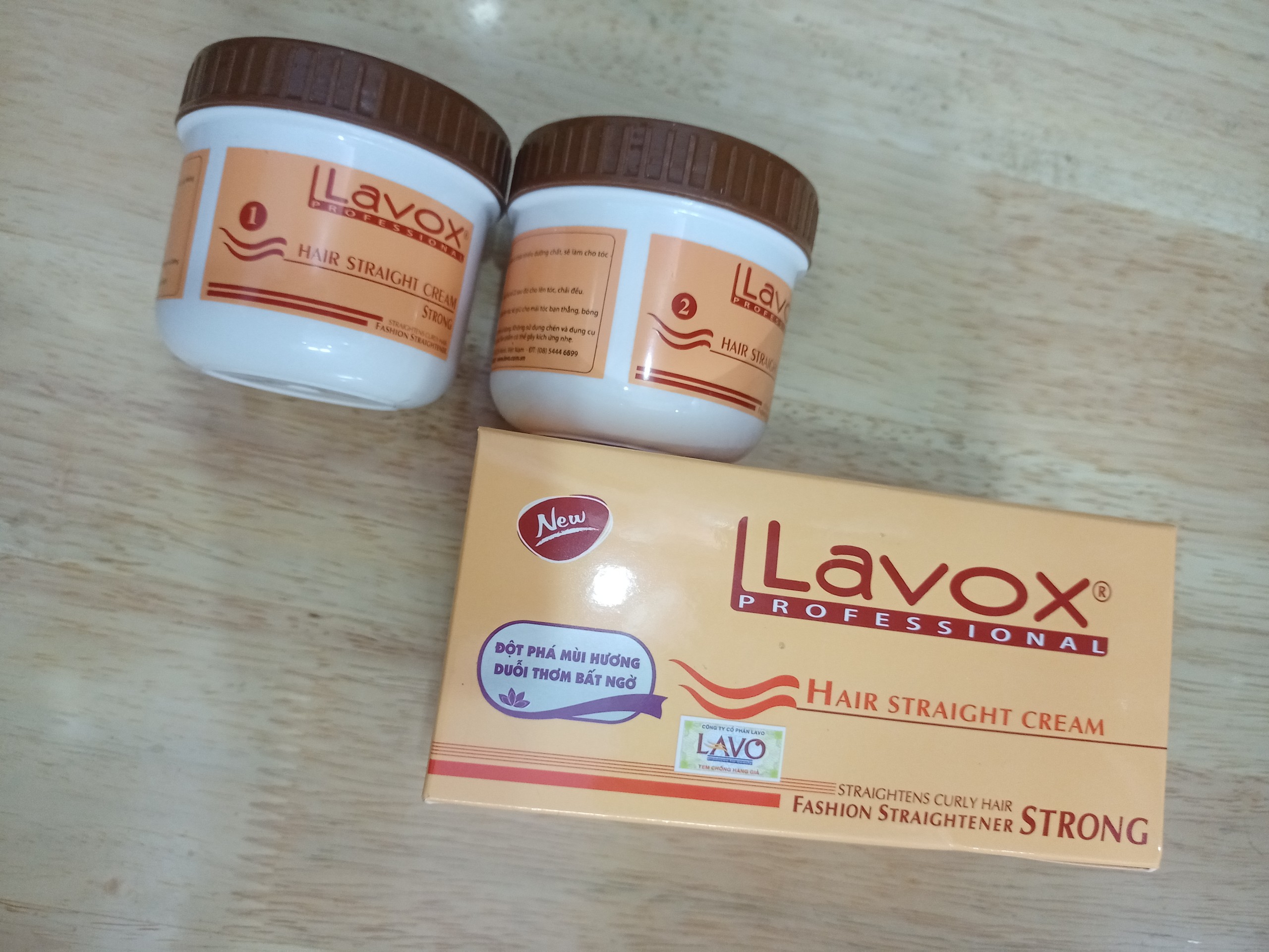 Duỗi lavox cam dùng cho 1 đầu 150ml