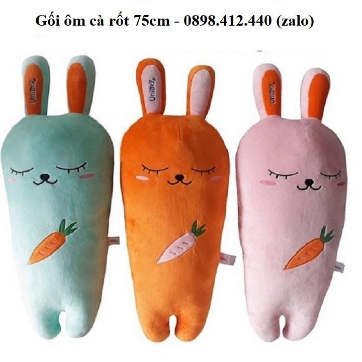 [HCM]gối ôm trái chuối - gối ôm cà rốt