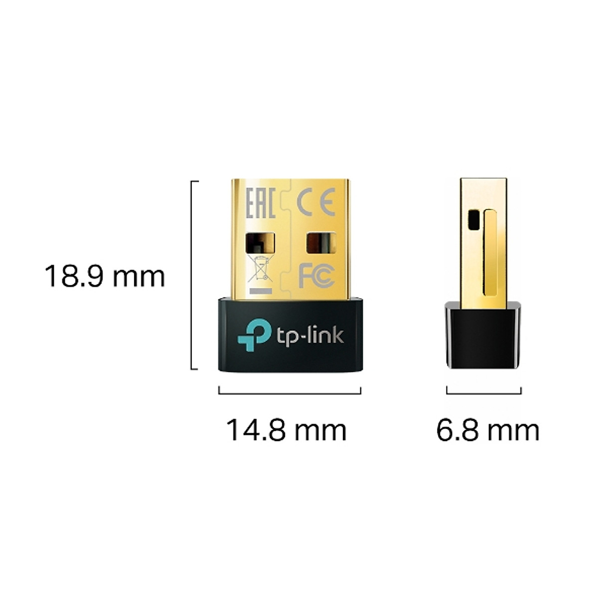 USB Bluetooth TP-Link UB500  Nano Bluetooth 5.0 - Hàng Chính Hãng