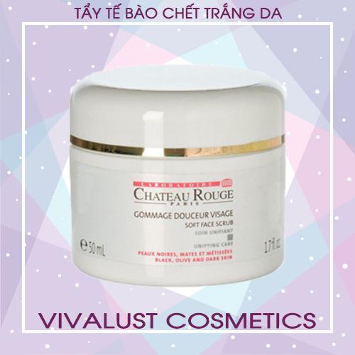 [HCM]Tẩy Tế Bào Chết Trắng Da CHATEAU ROUGE Soft Face Scrub 50ml
