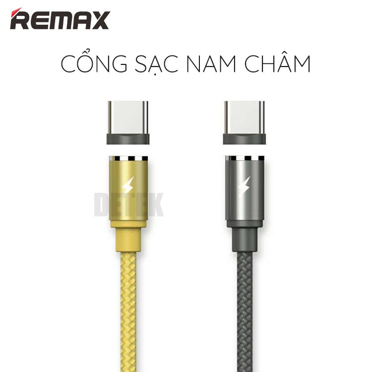 [HCM]Cáp sạc Nam Châm Cổng Type-C Remax Rc-095a