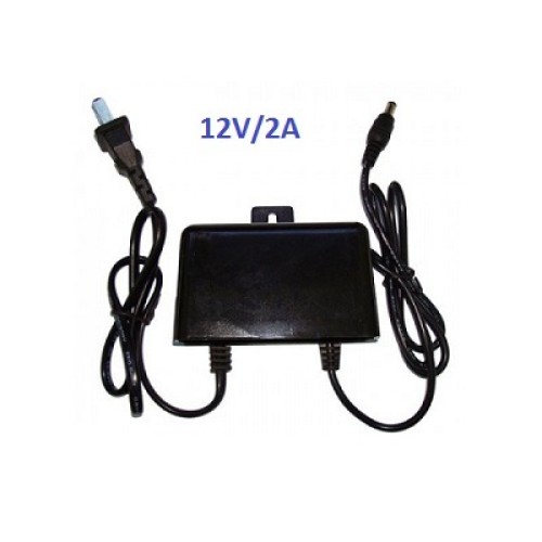Adapter Camera Ngoài Trời 12V - 2A Có Móc Treo