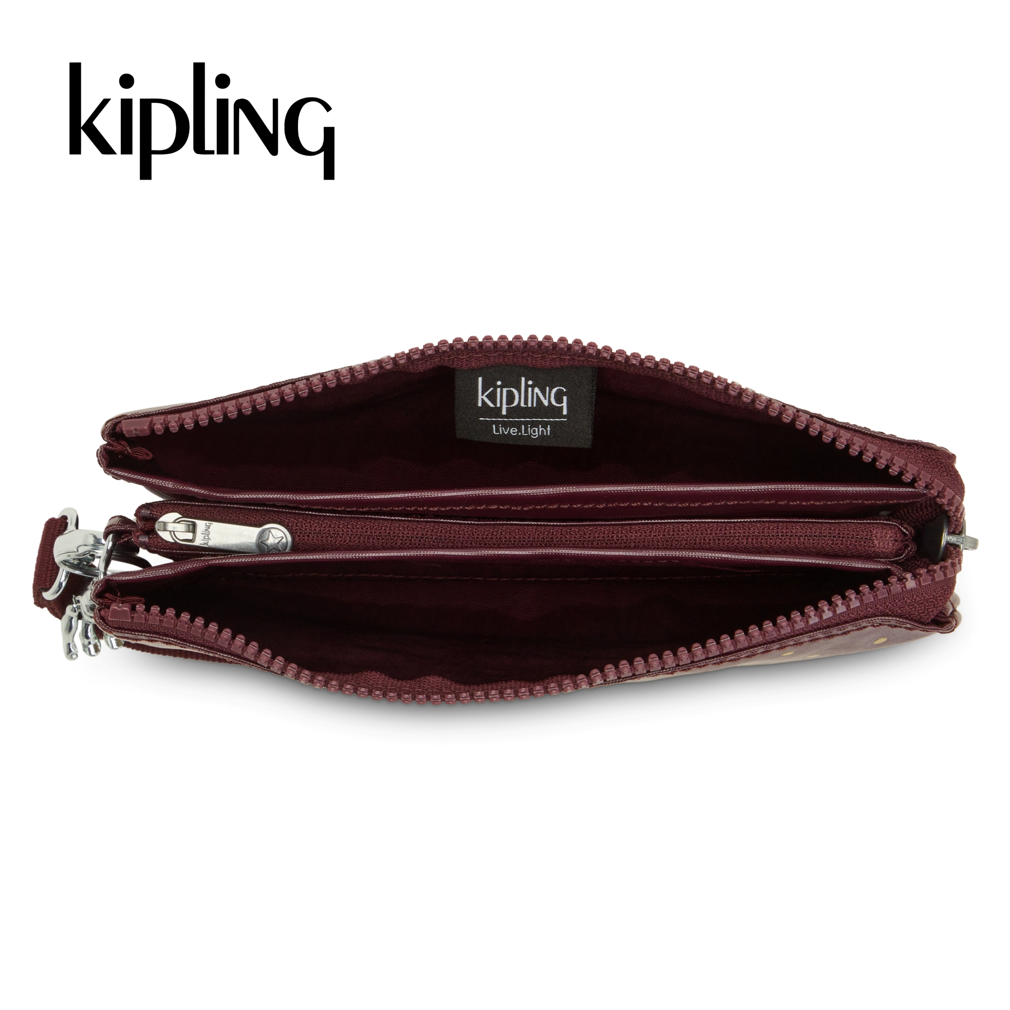 [Online Exclusive] Kipling Ví Creativity XL - Metallic Ombre - HUKI3245