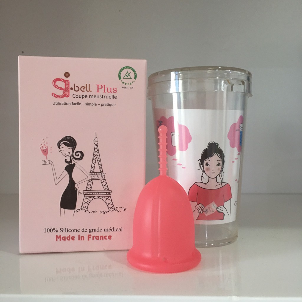 [TRỌN BỘ QUÀ TẶNG ]CỐC NGUYỆT SAN SIBELL NHẬP KHẨU PHÁP HÀNG