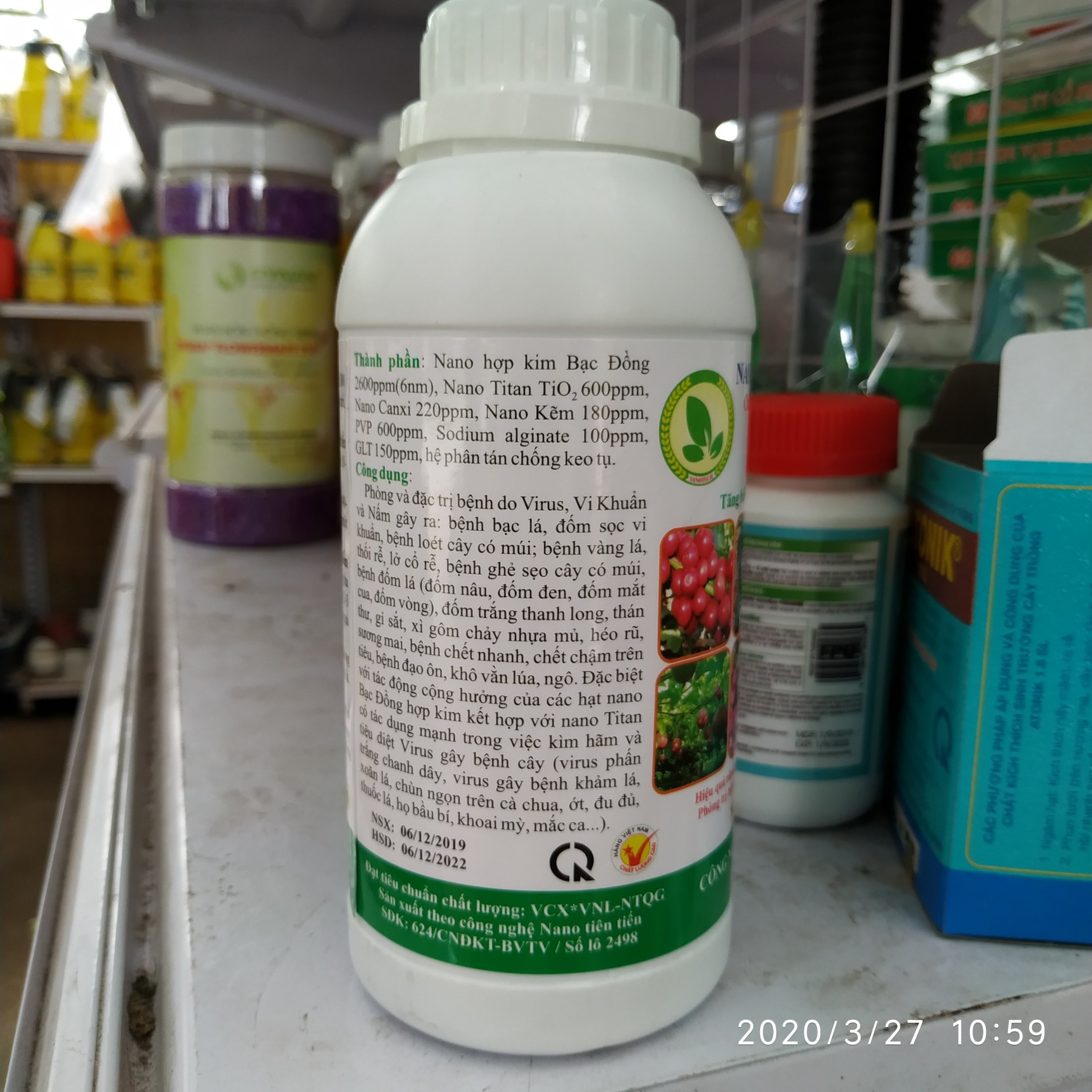 Nano Bạc Đồng Super 500ml