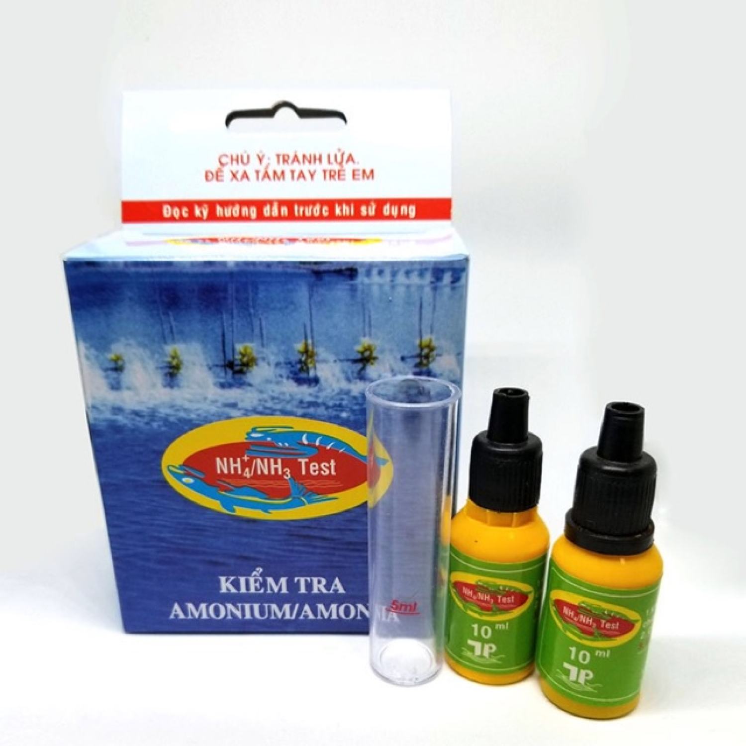DUNG DỊCH KIỂM TRA NH3 và NH4 - AMONIA & AMONIUM TEST KIT