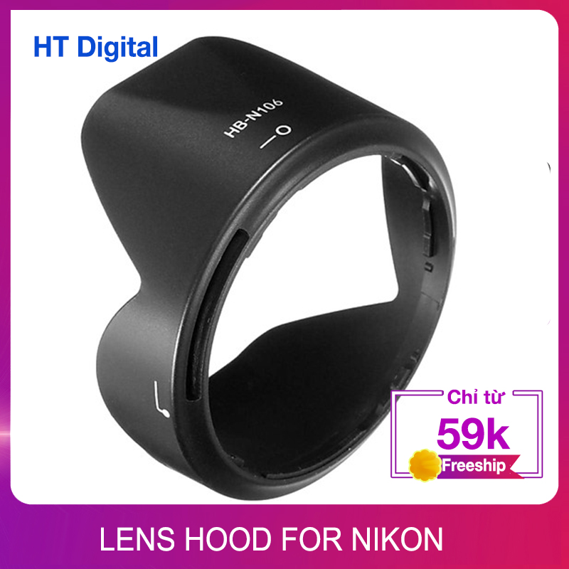 Lens Hood Nikon HB-N106 cho len Nikon AF-P DX 18-55mm VR F3.5-5.6G