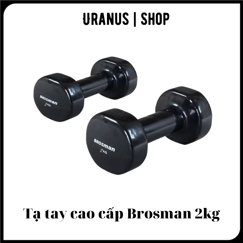 Tạ tay cao cấp Brosman nhập khẩu 2kg