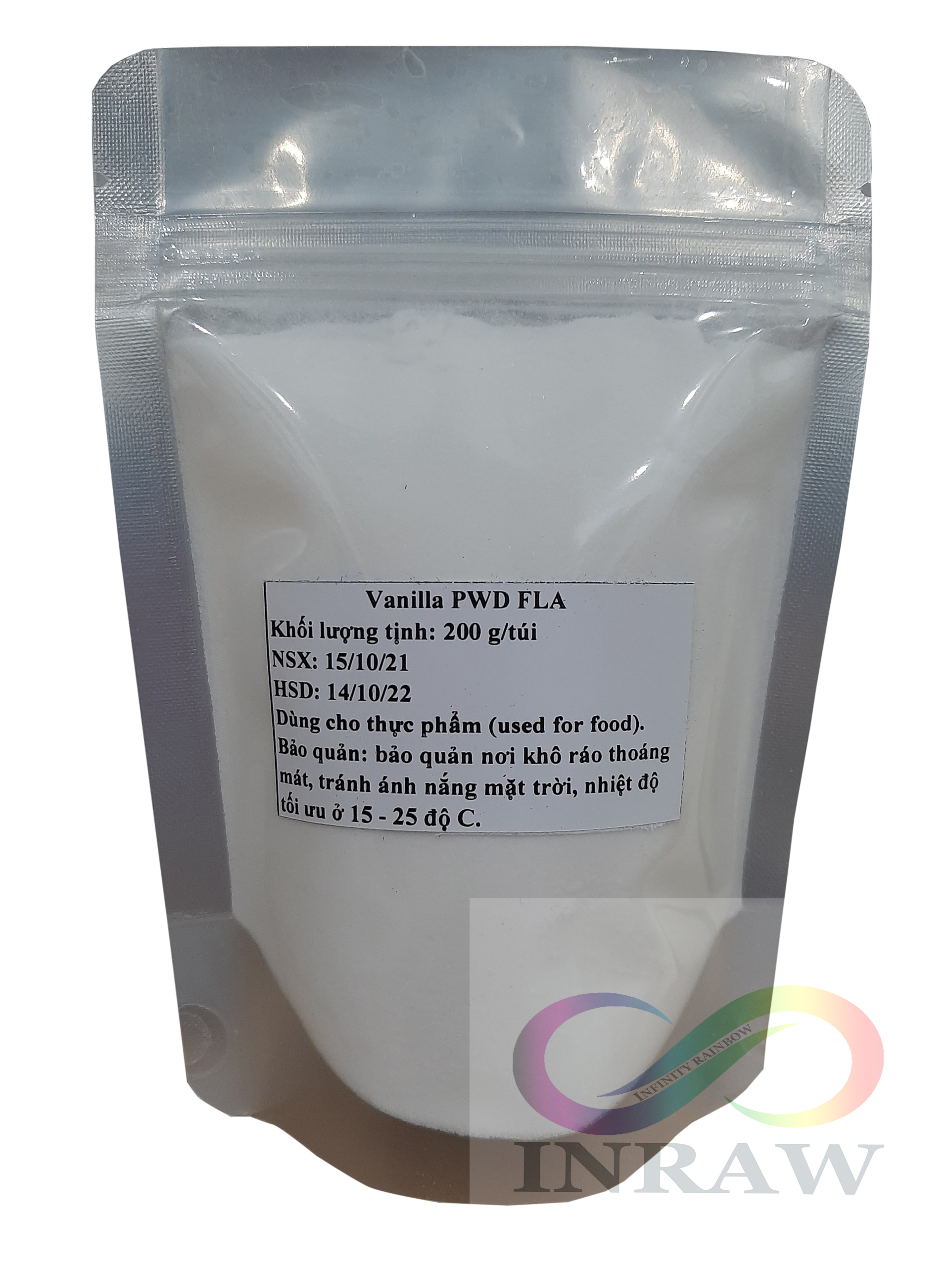 Bột Vanilla Peroma Làm Bánh Túi 200gr