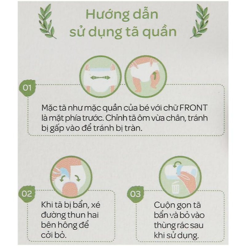 Tã Quần Huggies Platinum Nature Made Size L 44 Miếng (9 – 14 kg)