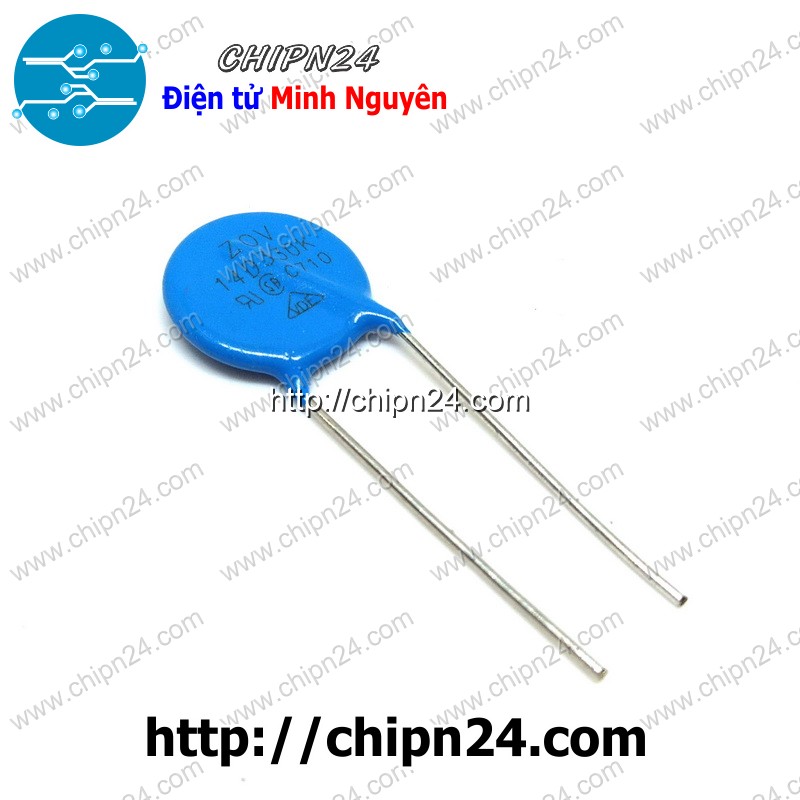 [5 con] (KG2) Tụ Chống Sét 14D (22V/27V/33V/39V/47V/56V/68V/120V/150V/200V/220V) - [Chọn Loại]