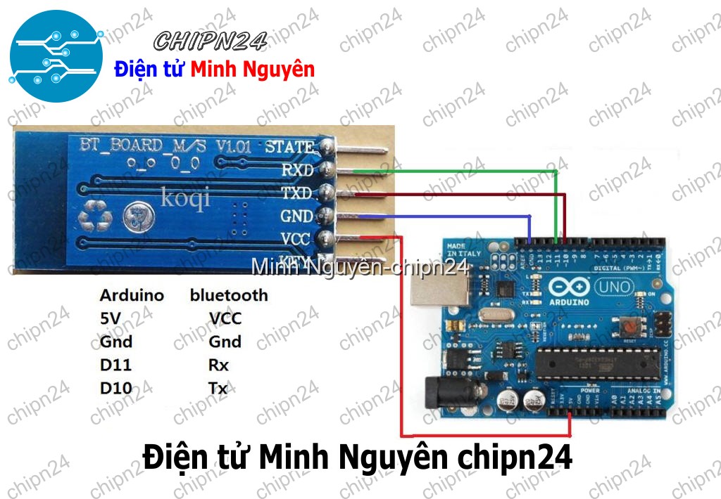 [1 cái] (E97) Module Bluetooth HC-05 HC05 đã ra chân