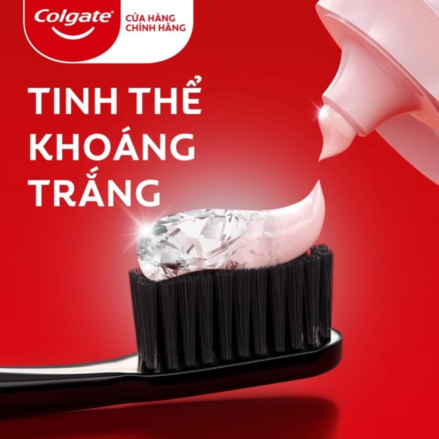 Kem đánh răng Colgate Optic White Plus Shine làm trắng sáng răng 100g