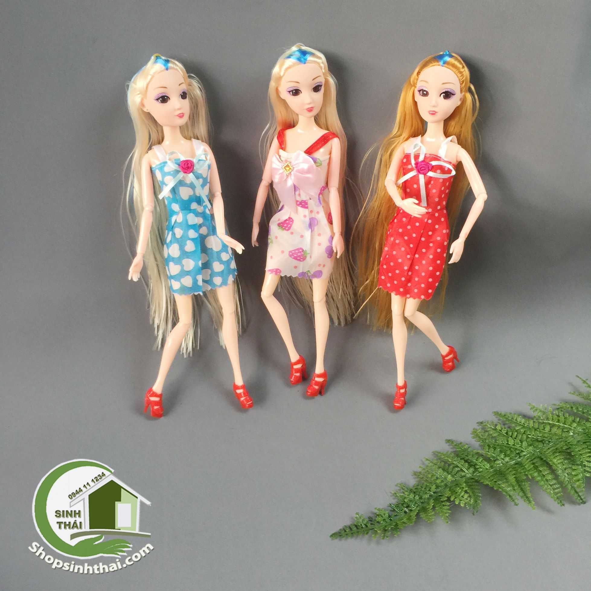 [HCM]Búp bê tóc dài có 14 khớp - búp bê nữ 30cm