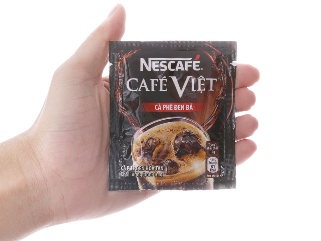 [HCM]Cà phê đen đá NesCafé Café Việt 10 gói x 16g