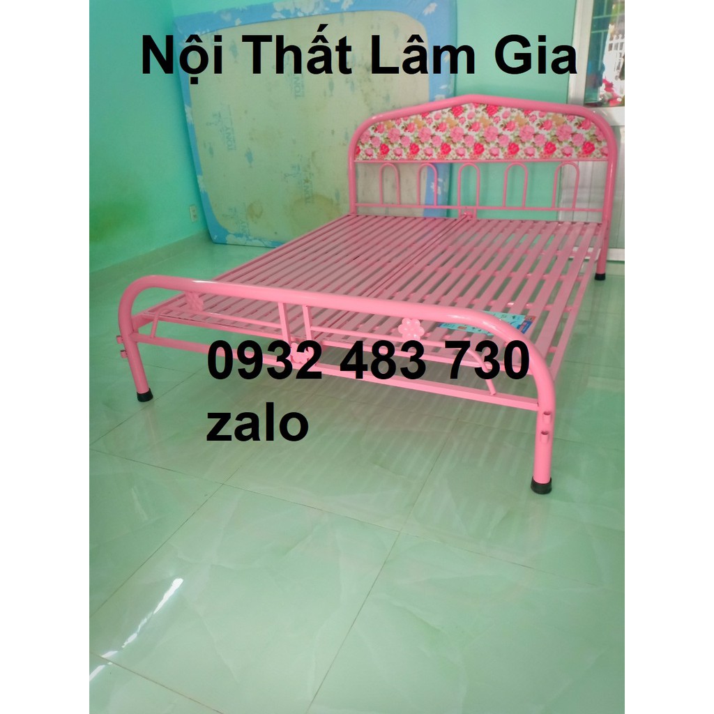 [HCM]Giường sắt giá rẻ 1m6x2m