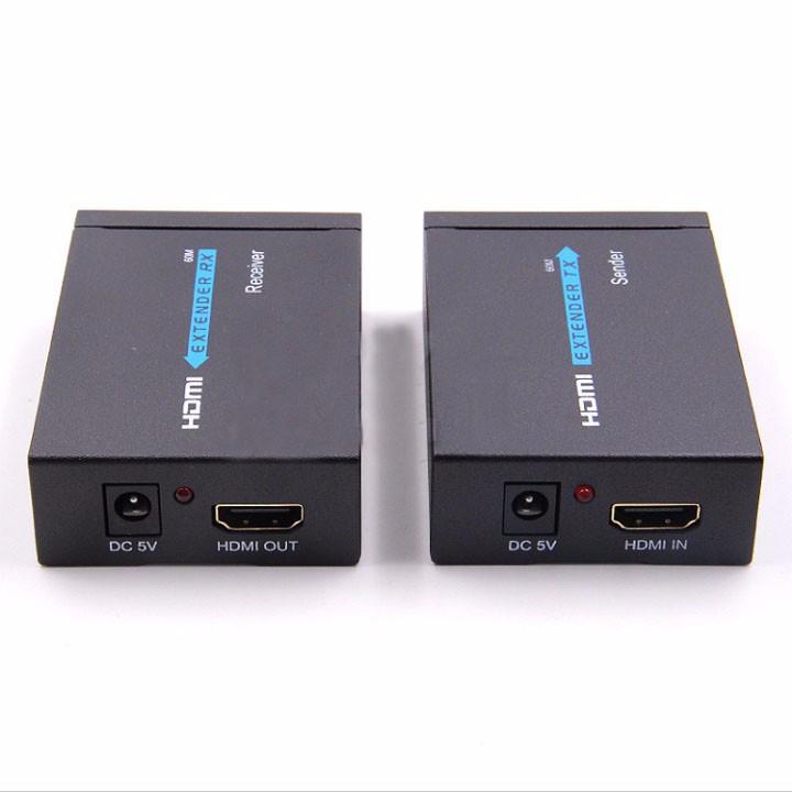 Cáp nối dài dây HDMI bằng dây mạng lan 60m