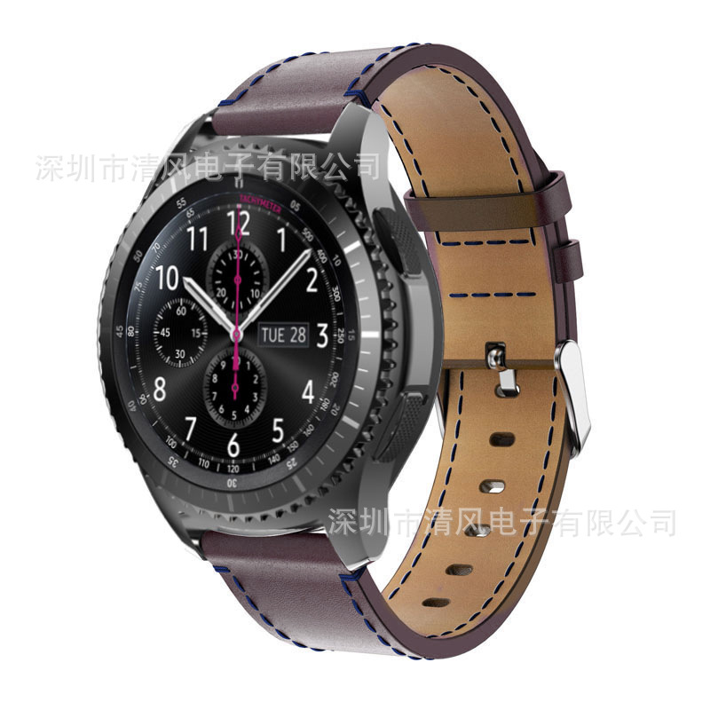 [HCM]Dây da 22mm cho đồng hồ thông minh