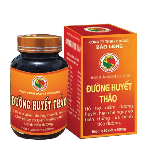 Đường Huyết Thảo hỗ trợ điều trị tiểu đường, làm giảm đường huyết, hạn chế nguy cơ gây biến chứng của bệnh tiểu đường.