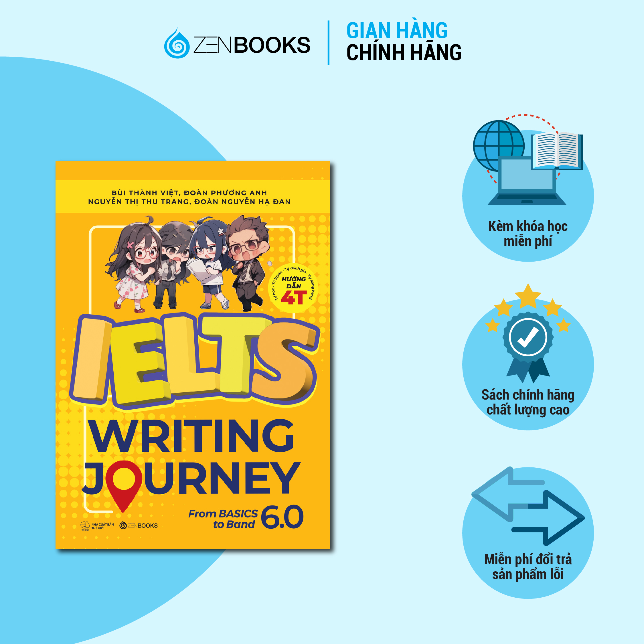 Sách - ielts writing journey from basics to band 6.0