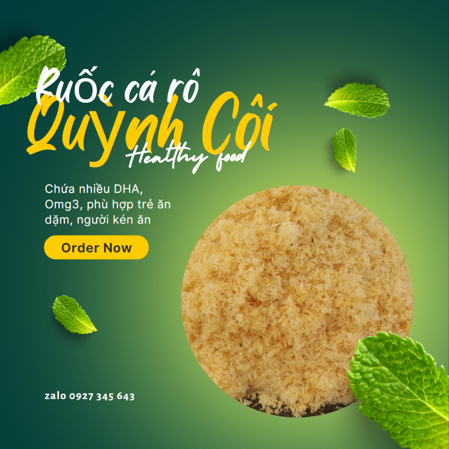 Ruốc Cá rô đồng đặc sản Quỳnh Côi