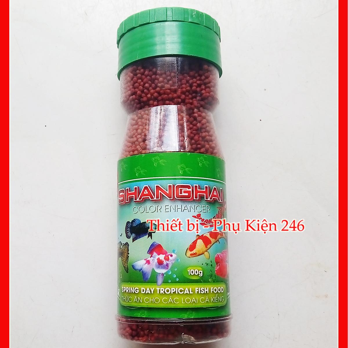 Thức ăn cá cảnh giúp Cá khỏe đẹp Shanghai 100gram