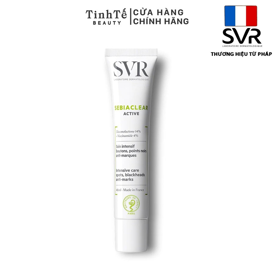 Kem dưỡng giảm mụn ngừa thâm SVR Sebiaclear Active Gel 40ml