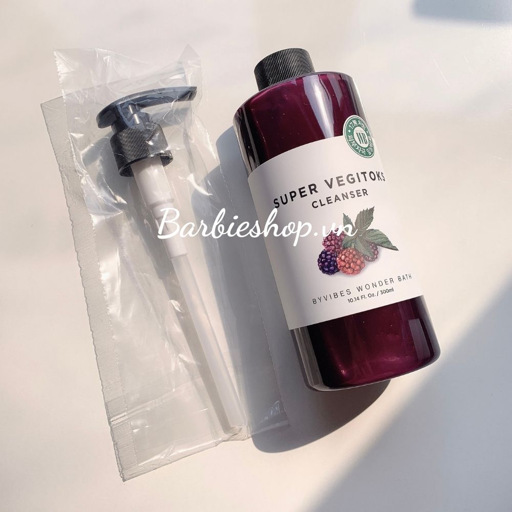 Sữa Rửa Mặt Rau Củ WB Super Vegitoks Cleanser 30ml-300ml