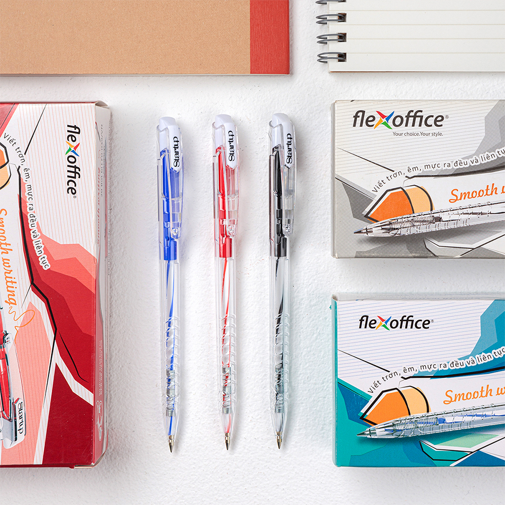Combo 20 bút bi Flexoffice FO-039 (1hôp)