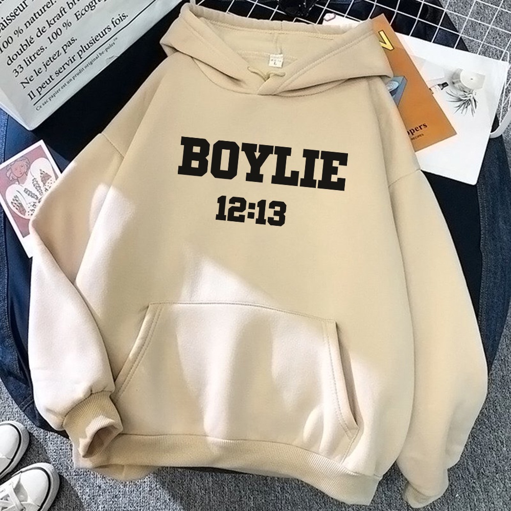 Áo khoác hoodie nỉ unisex in boylie cực đẹp thương hiệu bb