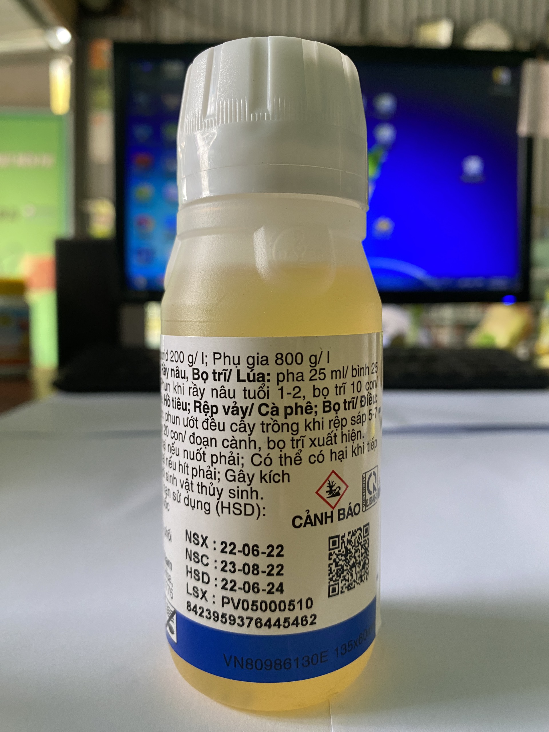 Insecticide Confidor 200Sl 100ml Specifically Treats Thrips, Sucking Insects That Damage Plants