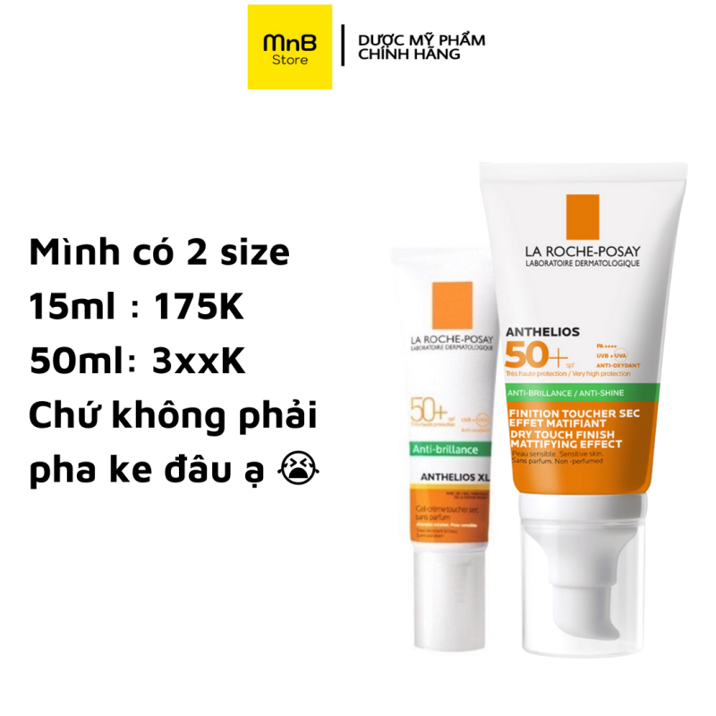 Kem Chống Nắng La Roche Posay Anthelios XL Anti Shine Dry Touch SPF 50+ 50ml