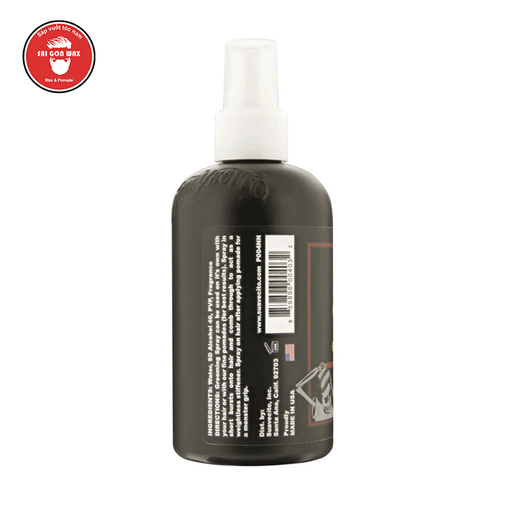 Xịt tạo phồng dưỡng tóc Suavecito Grooming Spray