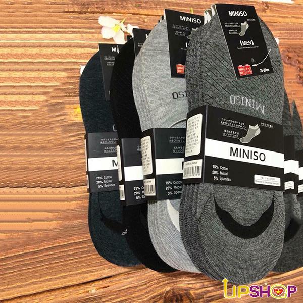COMBO 10 ĐÔI TẤT LƯỜI NAM MIX MÀu