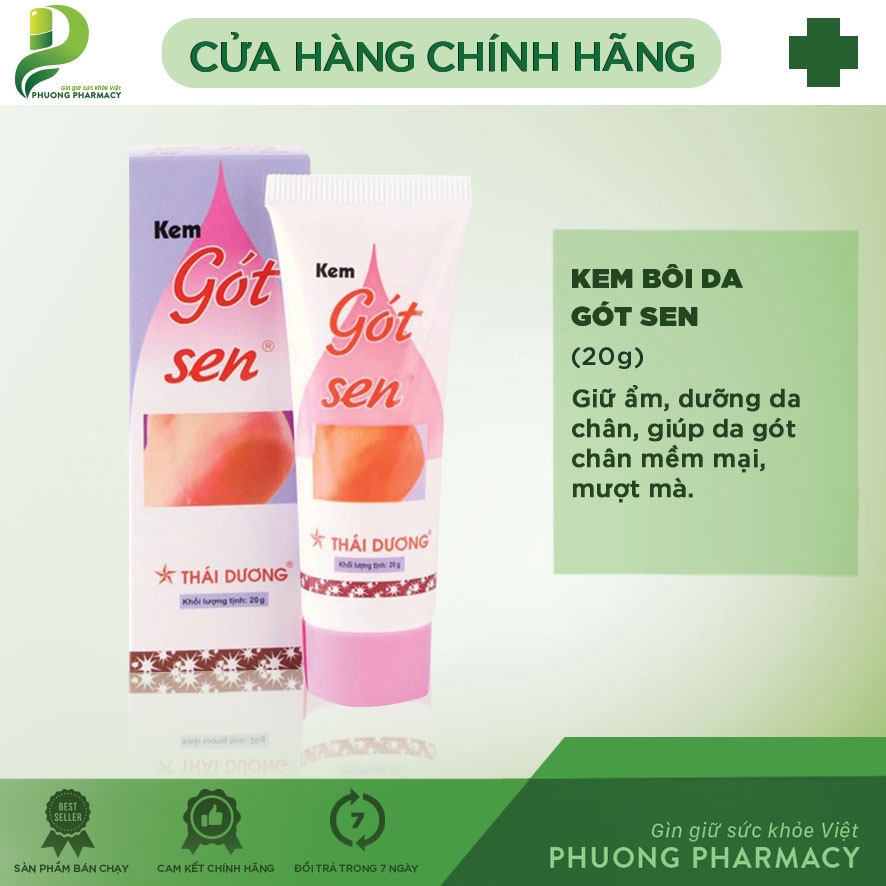 Kem gót sen - giữ ẩm da khô nứt nẻ p032
