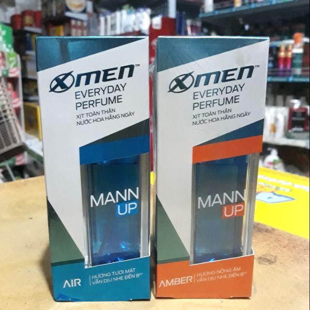 [HCM]Xịt nước hoa hằng ngày X-Men Mann Up 50ml